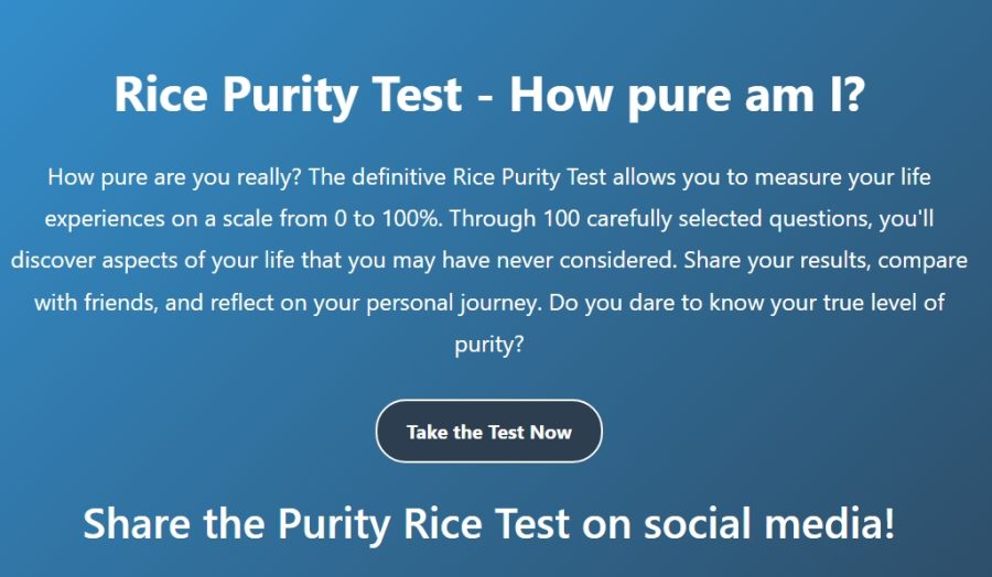 Autoconocimiento digital: ¿qué nos dicen de nosotros el test Rice y el test de TDAH? - thericepuritytest.app thericepuritytest.app